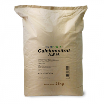 Calciumcitrat, N.E.M., Pulver 25kg