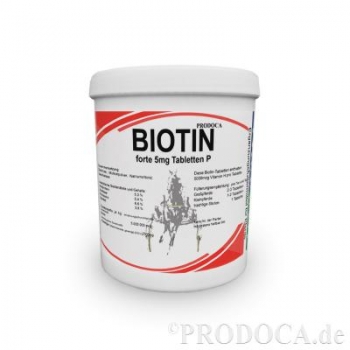 Biotin forte 5 mg 400Tabl.