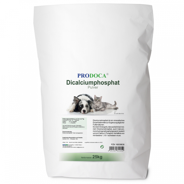 Dicalciumphosphat, 25kg