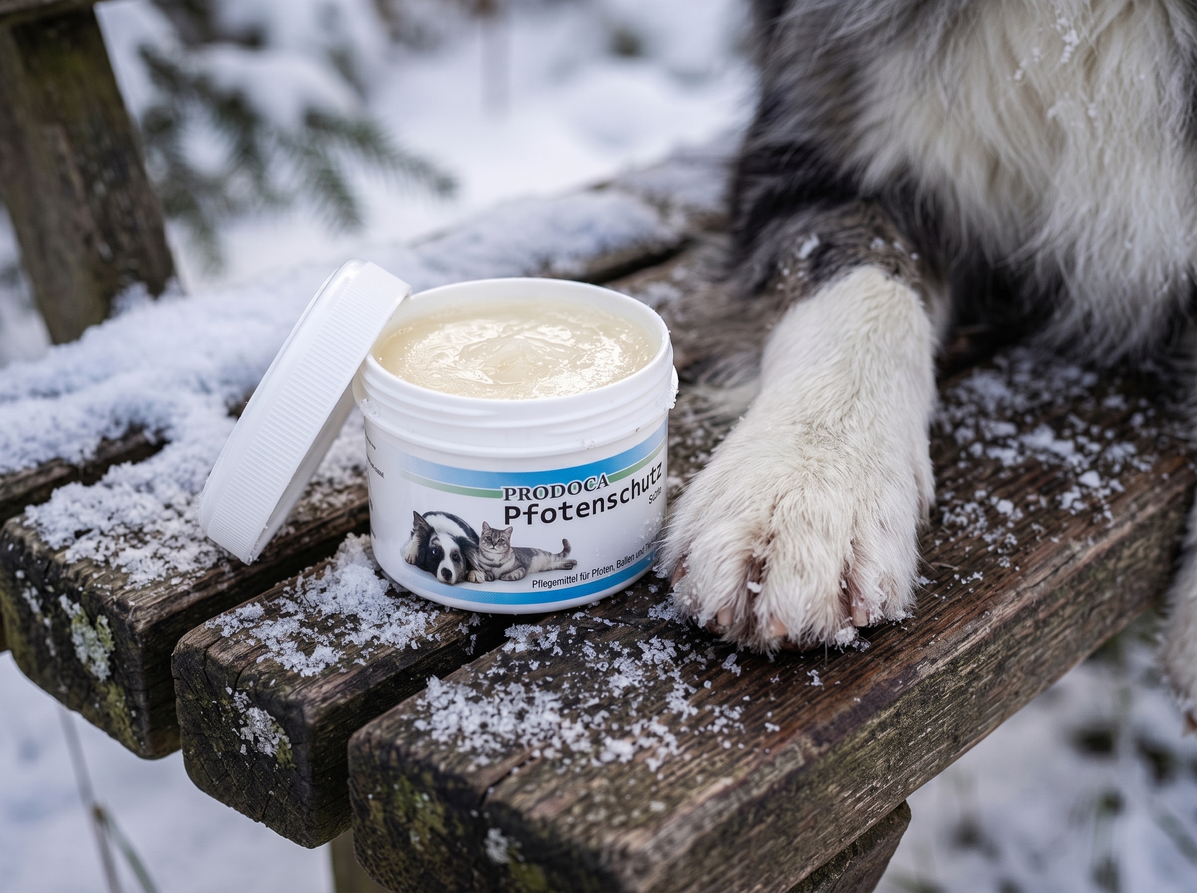 Streusalz, Eis und Risse: So bleiben Hundepfoten im Winter gesund
